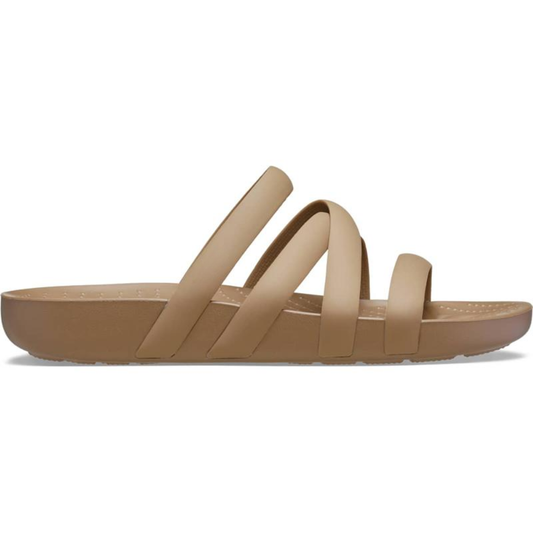 Comfortable Slides for Women with Multi Strap Cushioned Foam Sole Waterproof Slip On Style