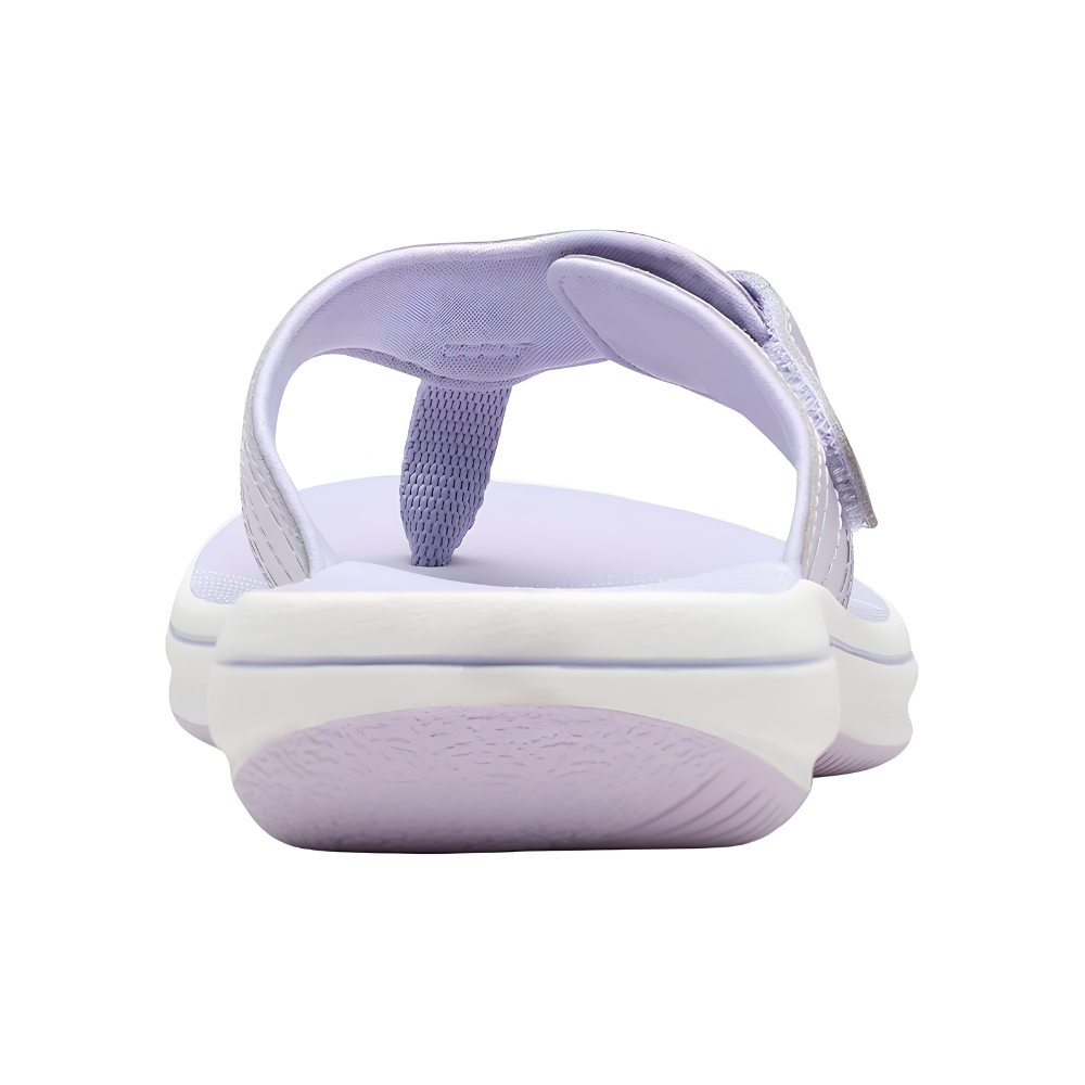 Comfortable Flip Flops for Women with Thong Strap Contoured Footbed Arch Support Style